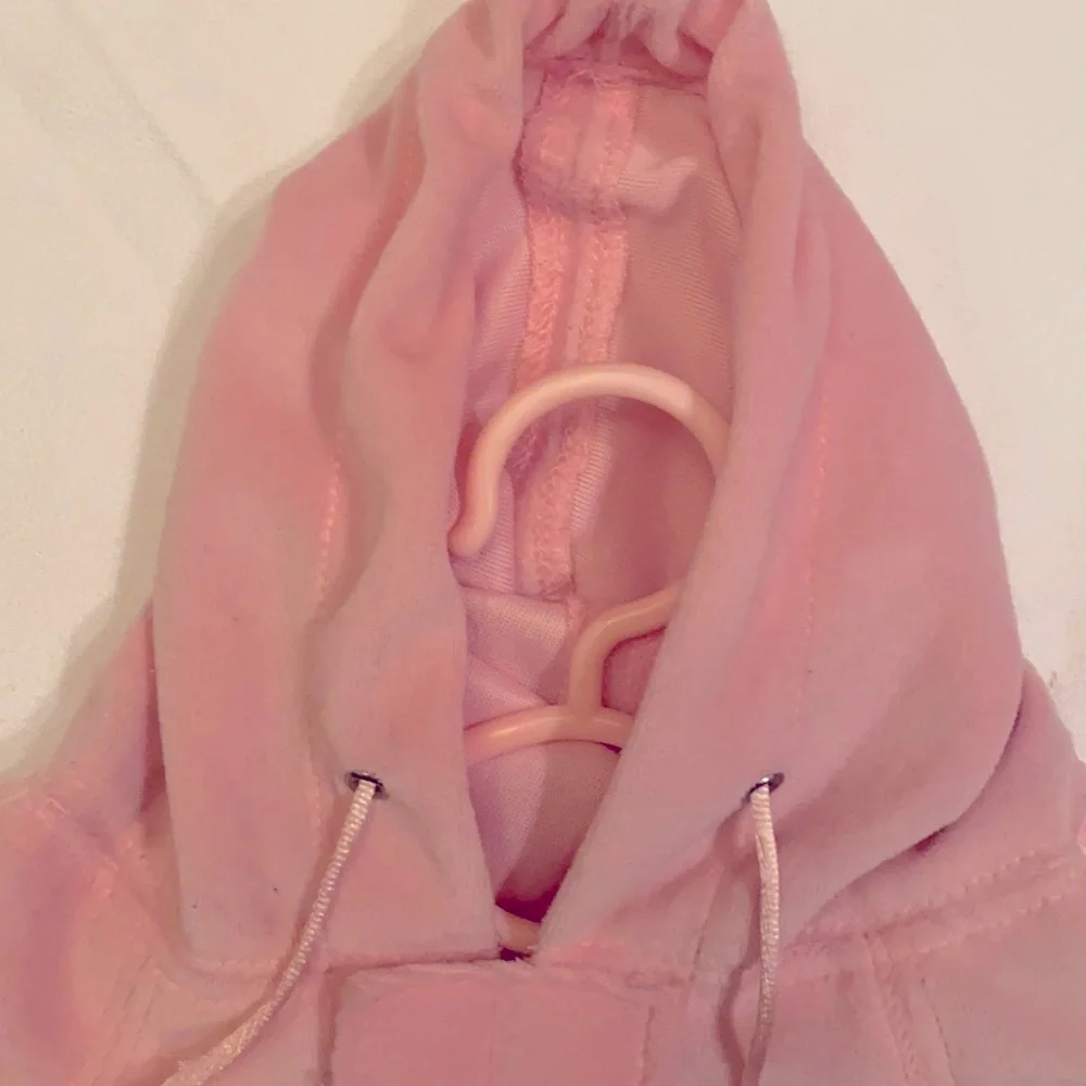 PINK VELOR HOODIE TRACKSUIT JACKET HOODIE BARBIE PINK ⭐️⭐️⭐️⭐️⭐️